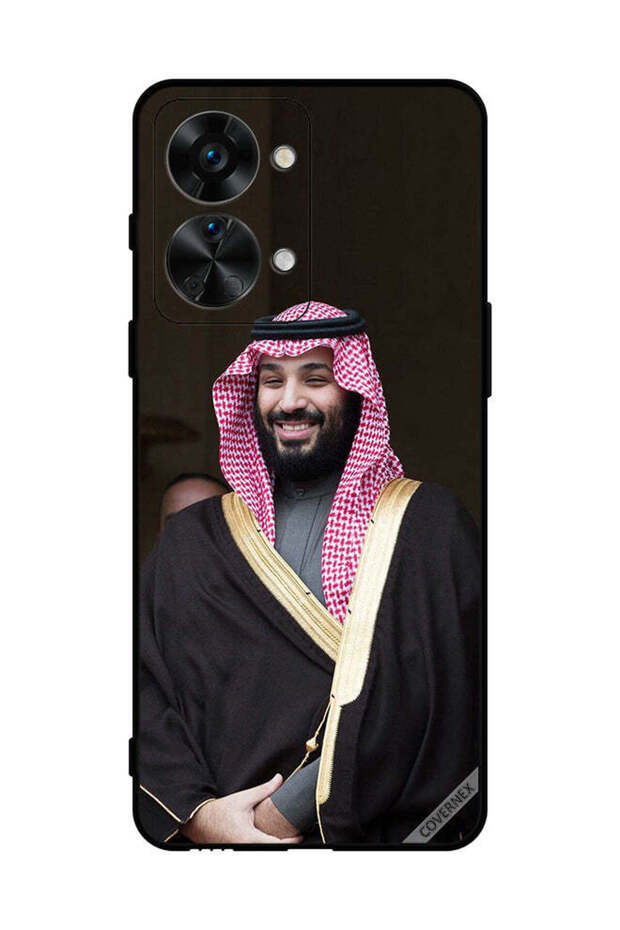 غطاء حماية لهاتف ون بلس نورد 2T - محمد بن سلمان مبتسمًا