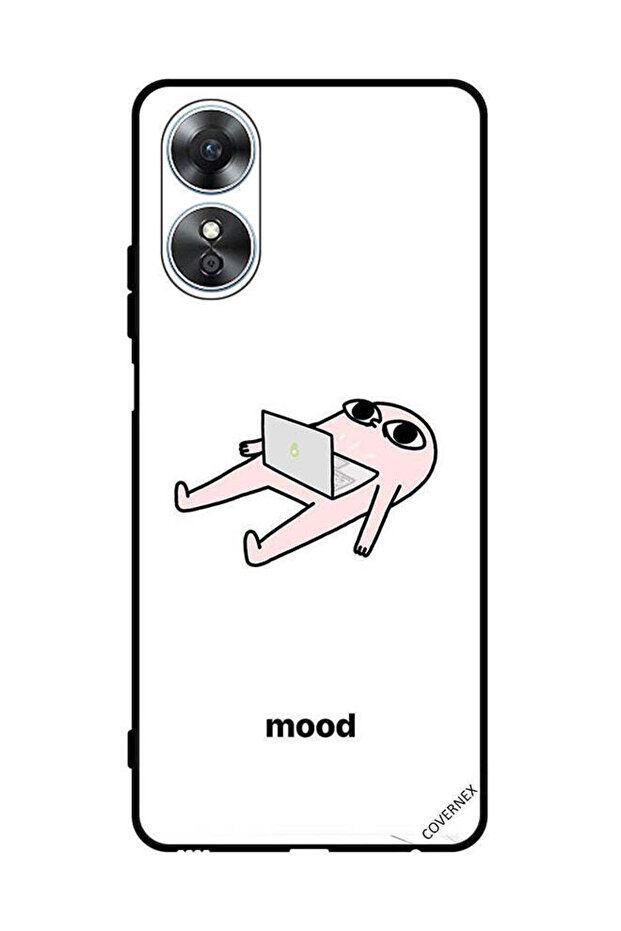 غطاء حماية لهاتف Oppo A17 - فن المزاج