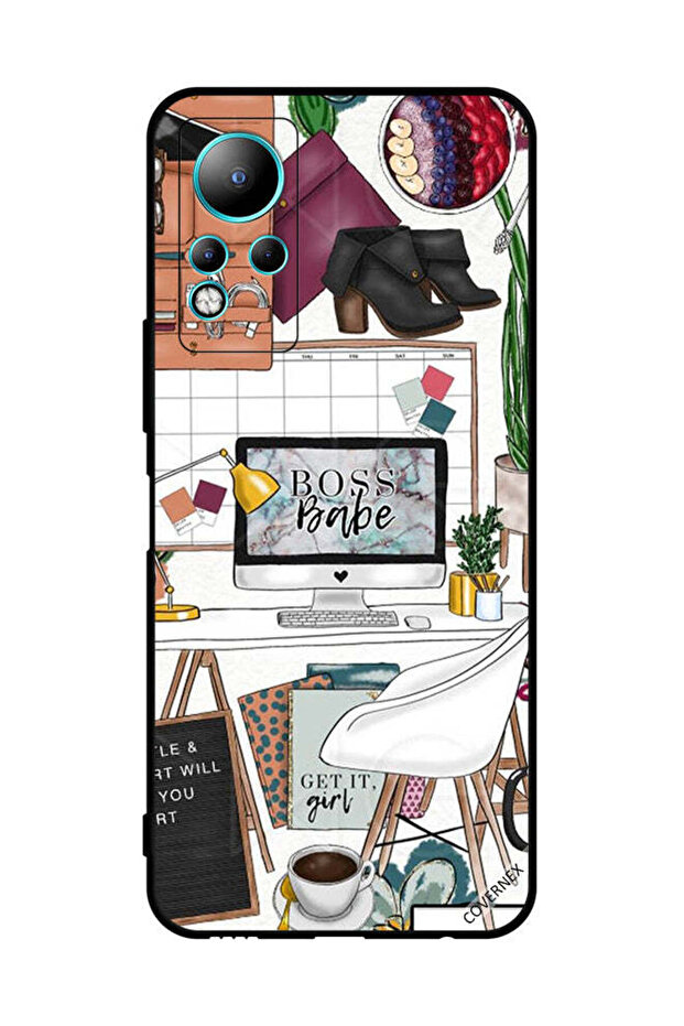 غطاء حماية لهاتف Infinix Note 11 Boss Babe