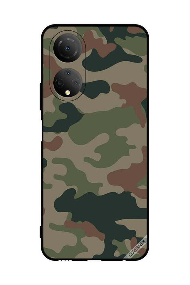 Protective Case Cover For Honor X7 Camouflage Pattern