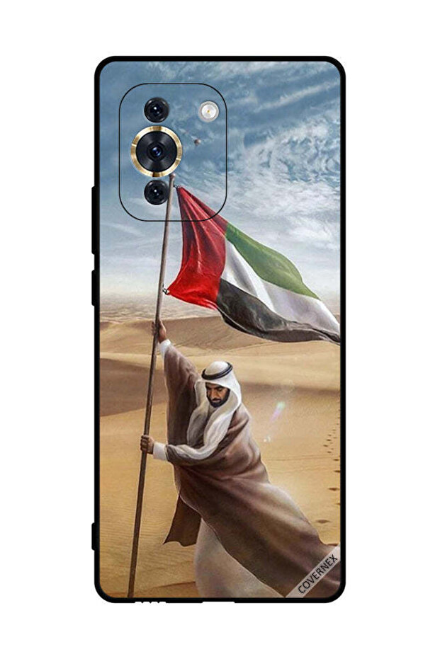 غطاء حماية لهاتف هواوي نوفا 10 - علم الإمارات العربية المتحدة - زايد