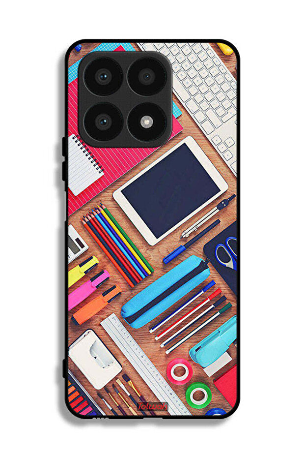 Honor X8a Protective Case Cover Girl Hobby Desk