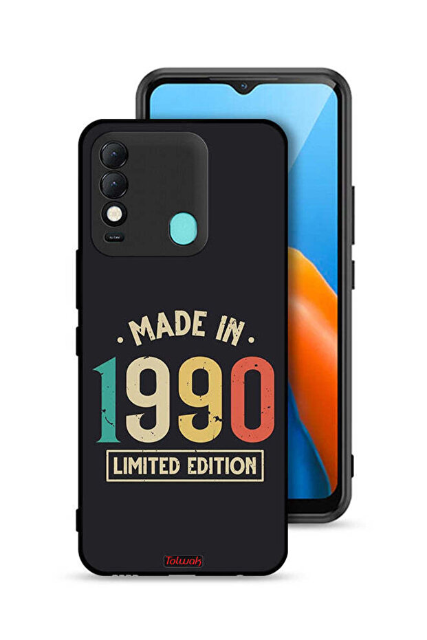 غطاء حماية لهاتف Tecno Spark 8، إصدار محدود، صنع عام 1990