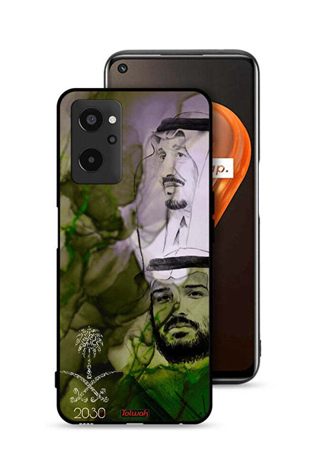 Realme 9i 4G Protective Case Cover King Salman And Crown Prince Muhammad Art Poster