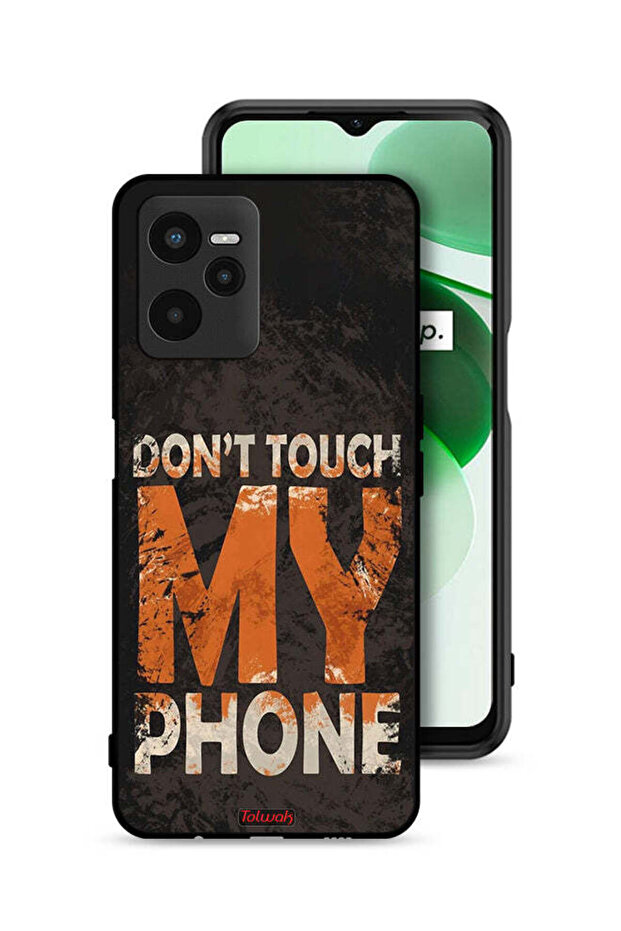 Realme C35 Protective Case Cover Do Not Touch My Phone
