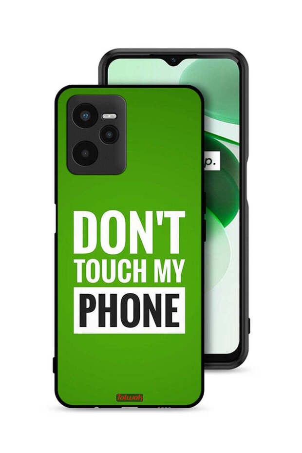 Realme C35 Protective Case Cover Do Not Touch My Phone