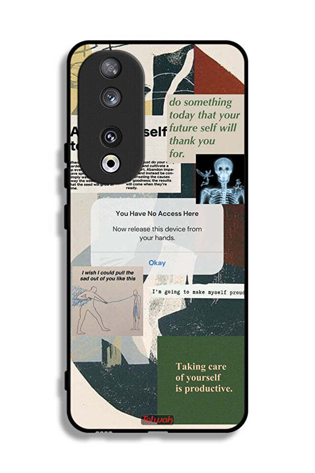 Honor 90 Protective Case Cover Allow Yourself To Grow