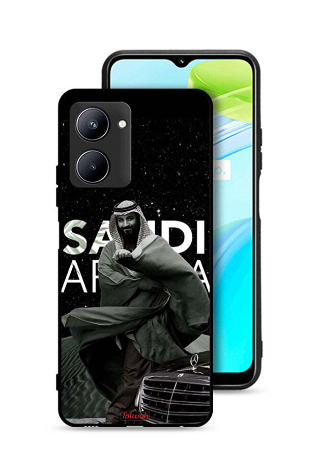 غطاء حماية لهاتف Realme C33 ولي العهد محمد بن سلمان