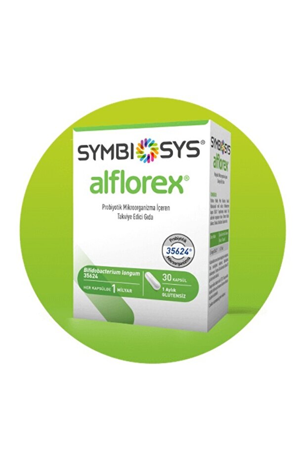 Symbiosys Alflorex Probiyotik 30 Kapsül - 1