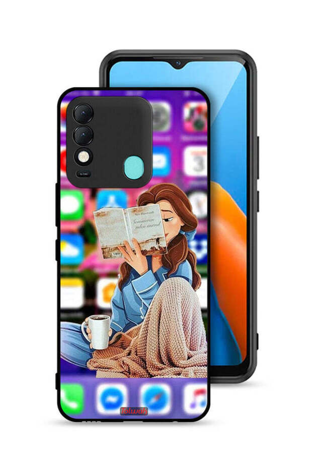 غطاء حماية لهاتف Tecno Spark 8 - قراءة