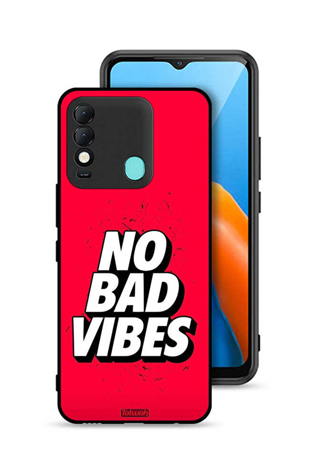 Tecno Spark 8 Protective Case Cover No Bad Vibes