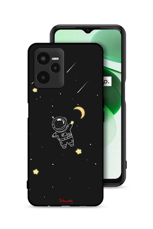 Realme C35 Protective Case Cover Astronaut Art Clip