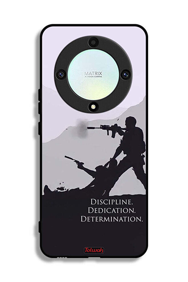 Honor X9a Protective Case Cover Discipline Dedication Determination