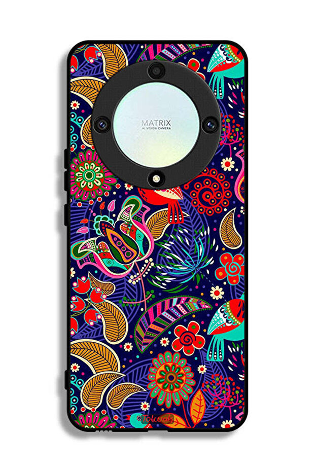 Honor X9a Protective Case Cover Birds And Floral Pattern