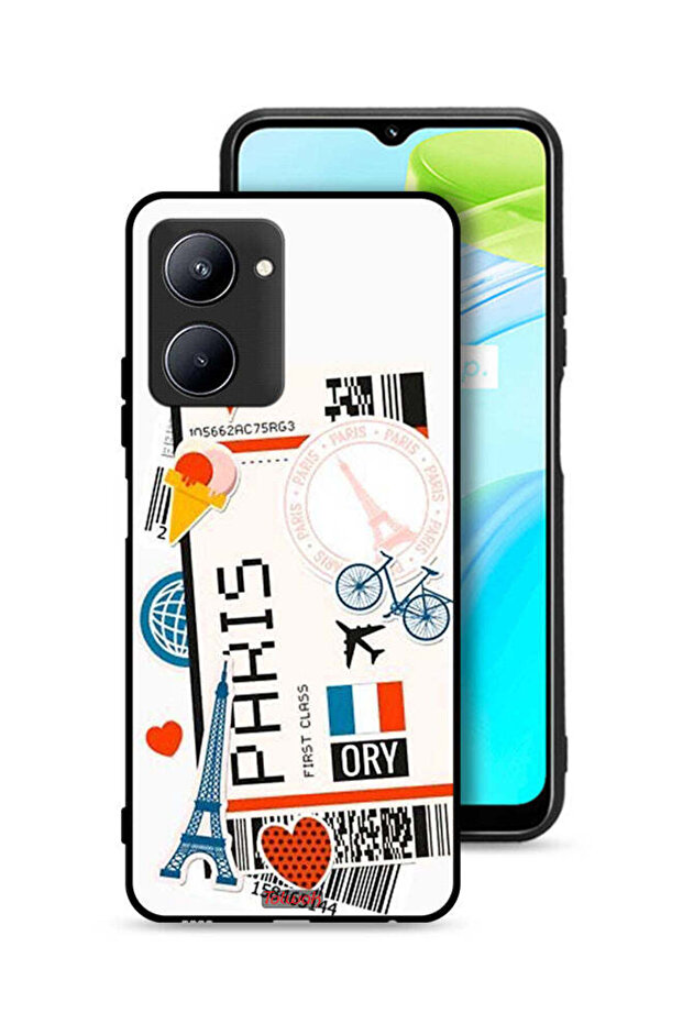 غطاء حماية Realme C33 - ملصق باريس