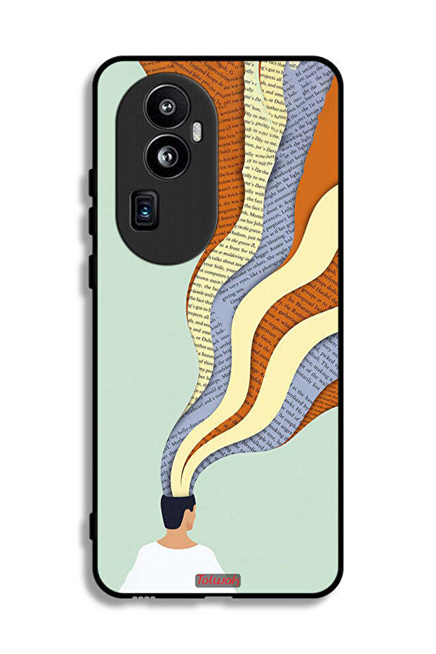 غطاء حماية Oppo Reno10 Pro Plus بتصميم Data In Mind Art