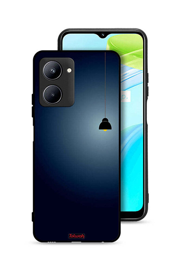 غطاء حماية لهاتف Realme C33 - فن الإضاءة المعلقة