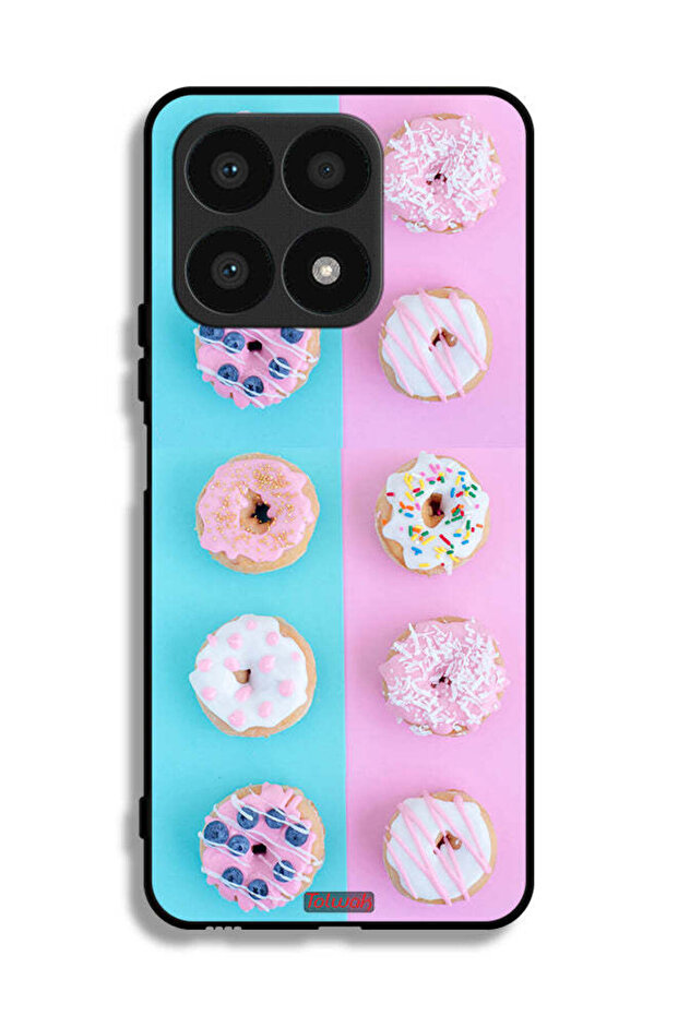 Honor X8a Protective Case Cover Heather Donuts