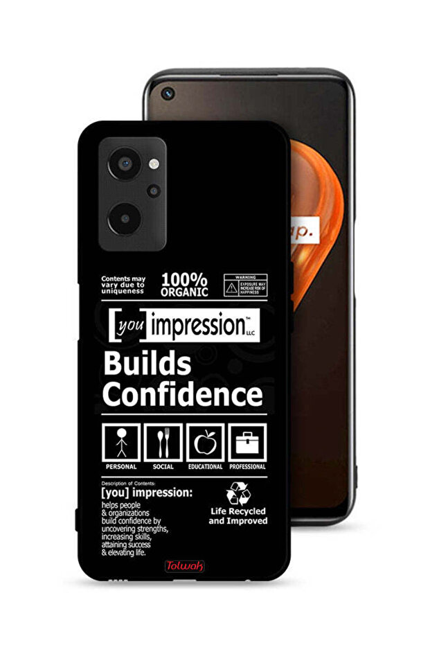 Realme 9i 4G Protective Case Cover Builds Confidence Sticker