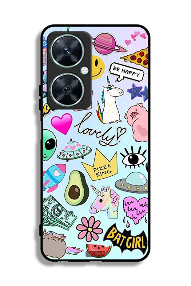Huawei nova 11i Protective Case Cover Lovely Stickers