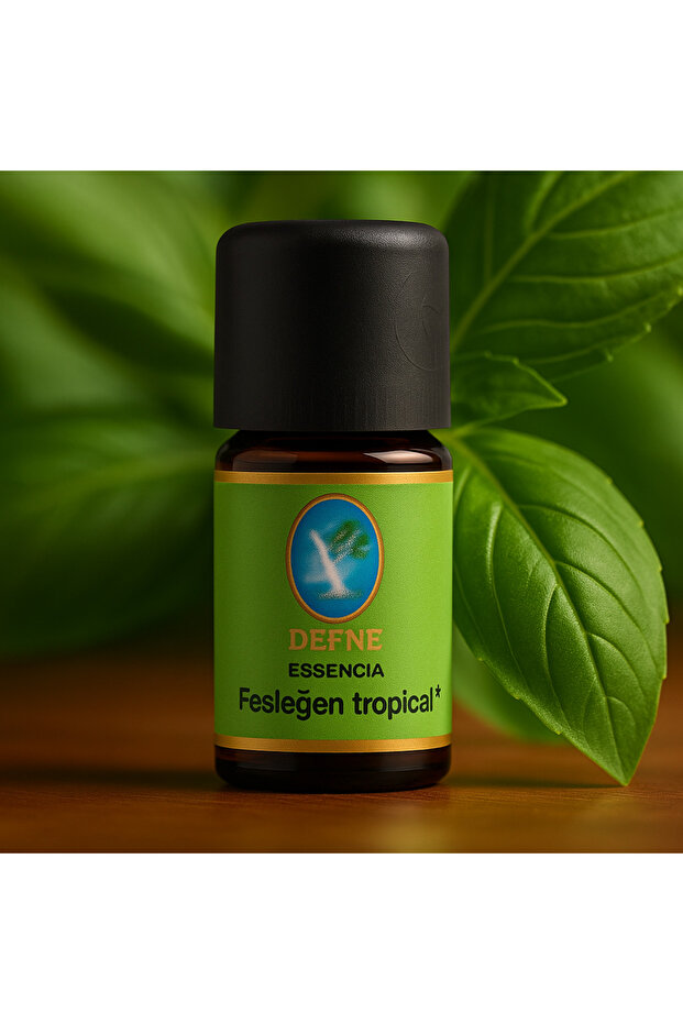 Basil Tropical* Organic 100% Pure Essential Oil 5ml