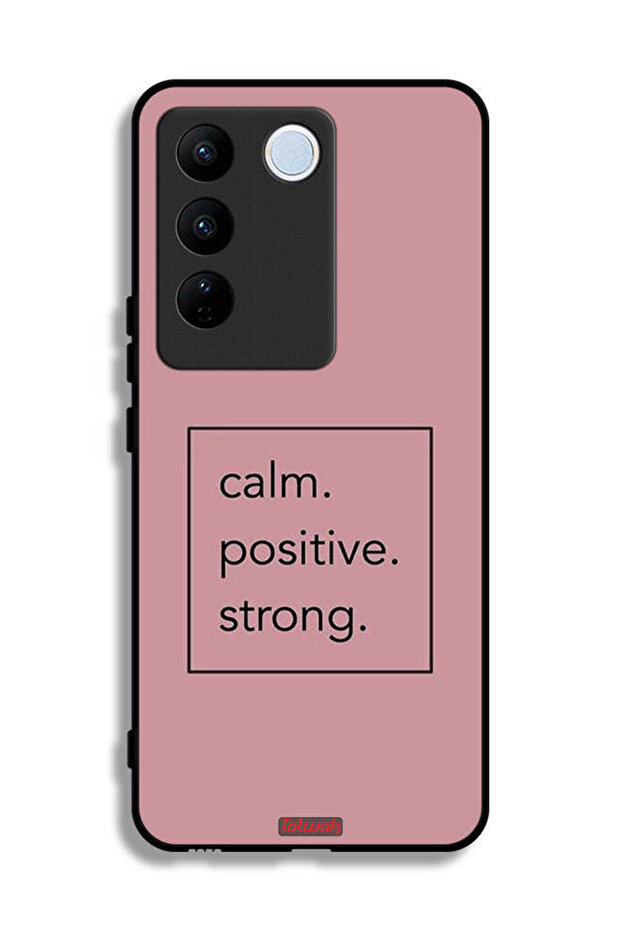 Vivo V27e Protective Case Cover Calm Positive Strong