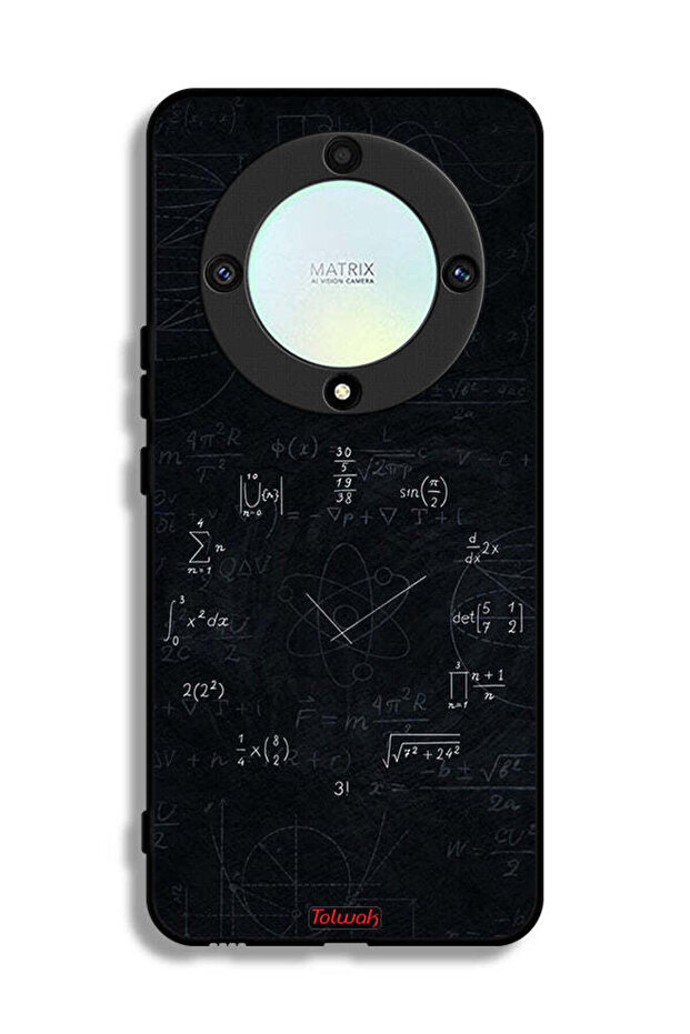 Honor X9a Protective Case Cover Maths Clock