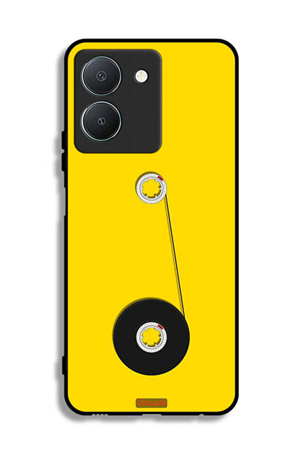 Vivo Y36 4G Protective Case Cover Cassette Wheel Art
