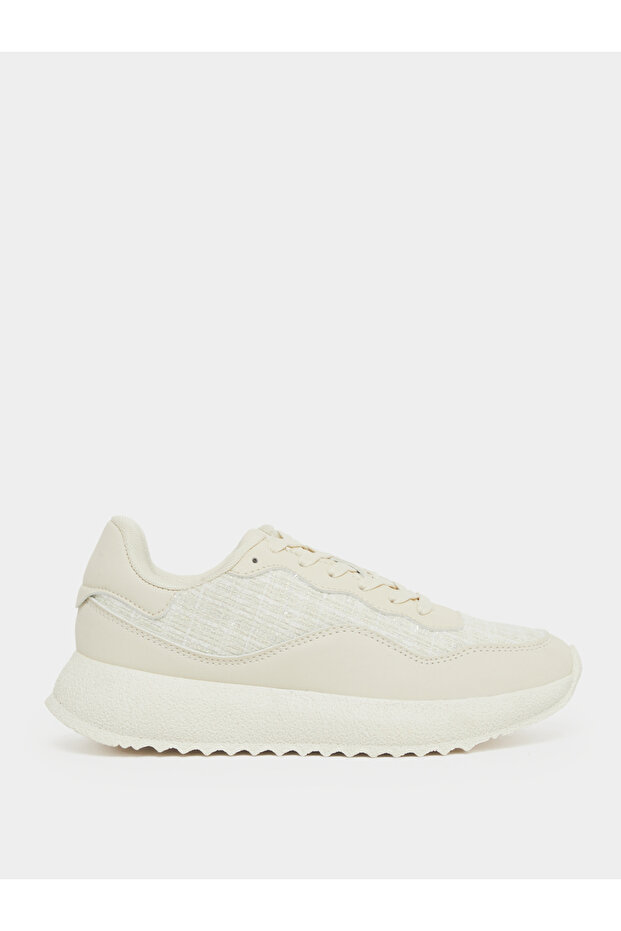 Panelled Lace Up Sneaker
