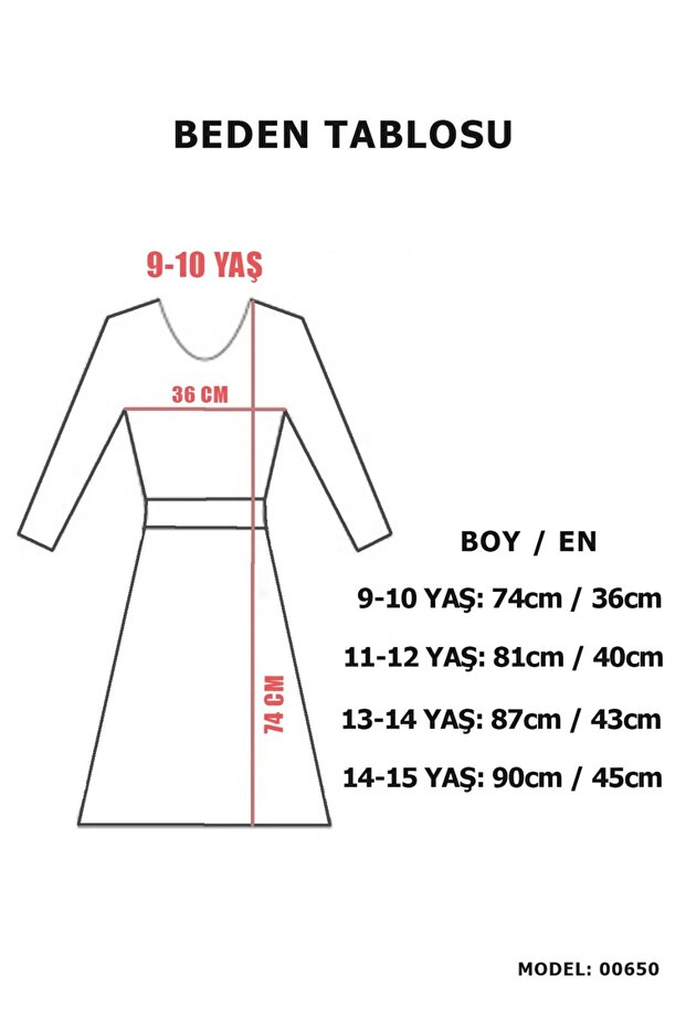 Kız Çocuk Elbise Tüllü - 4