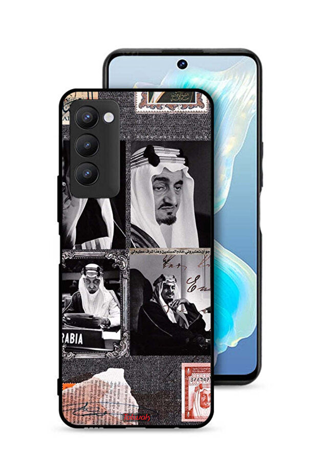 غطاء حماية تكنو كامون 18 - ملصق الملك فيصل العتيق