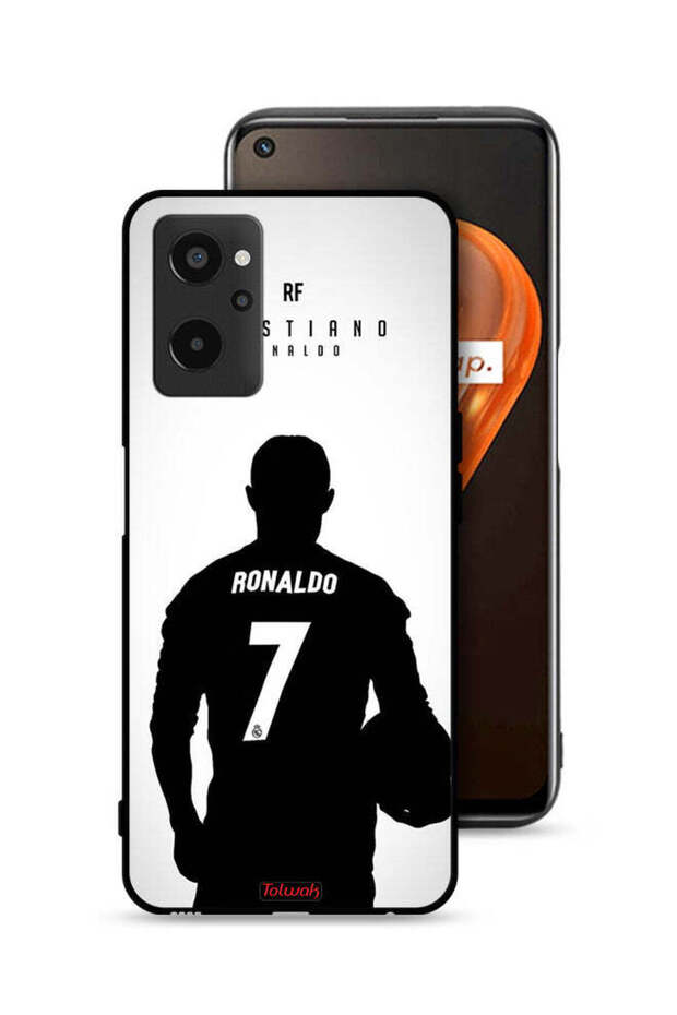 غطاء حماية لهاتف Realme 9i 4G بقناع كريستيانو رونالدو