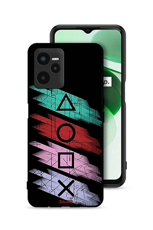 Realme C35 Protective Case Cover Squid Game Icons