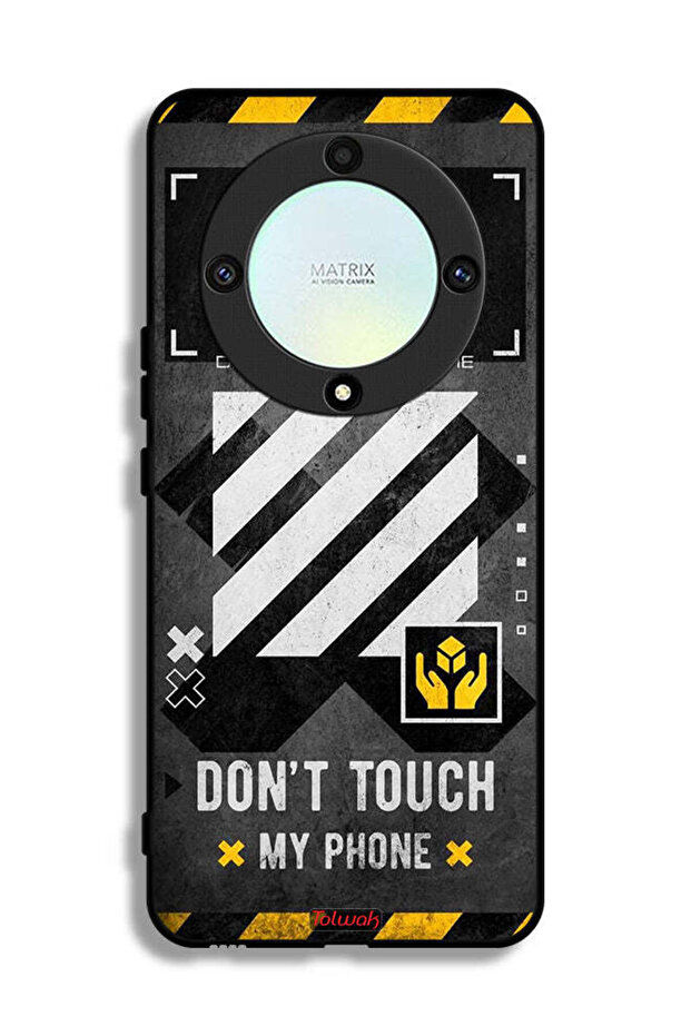 Honor X9a Protective Case Cover Do Not Touch My Phone
