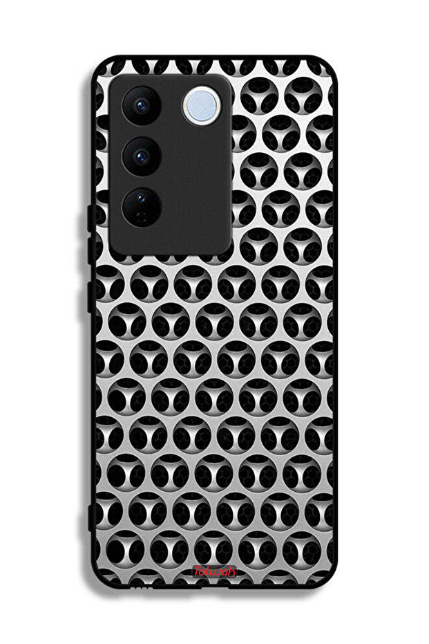 Vivo V27e Protective Case Cover Horology Hands Pattern