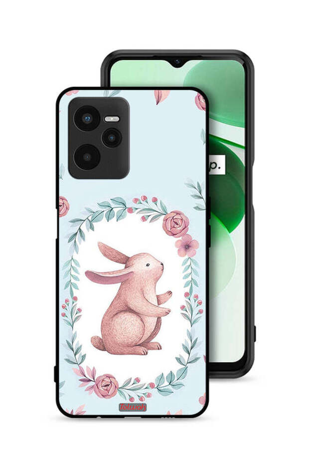 غطاء حماية لهاتف Realme C35 - أرنب