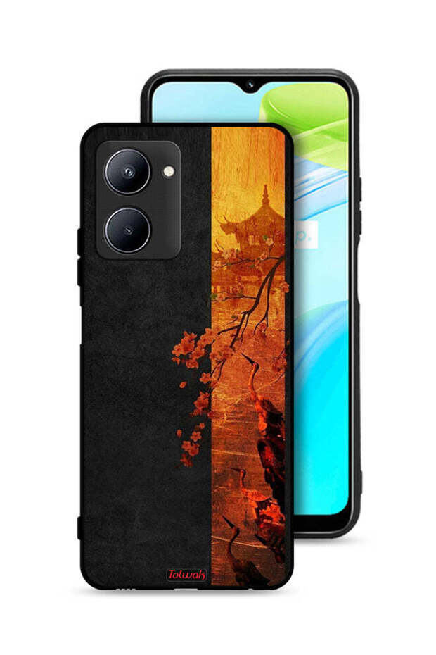 Realme C33 Protective Case Cover Autumn Colors Art
