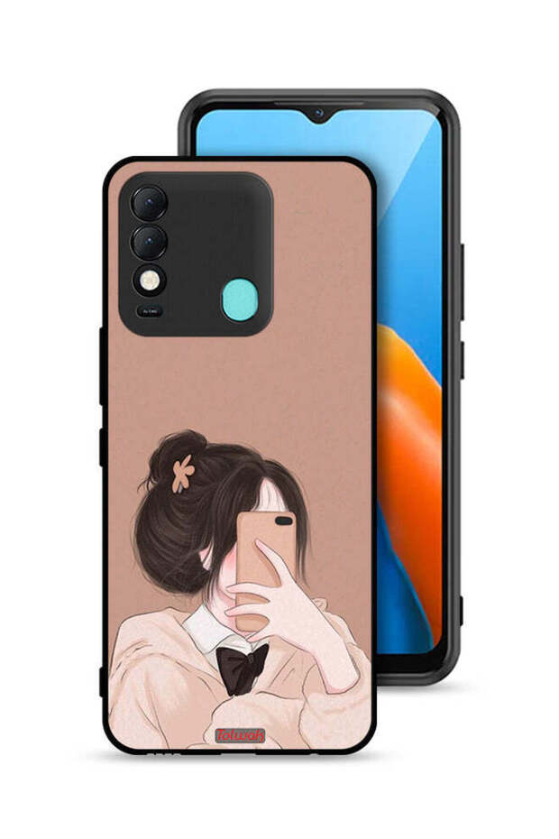 غطاء حماية لهاتف Tecno Spark 8 لالتقاط صور سيلفي