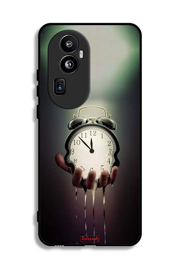 غطاء حماية على شكل ساعة لهاتف Oppo Reno10 Pro Plus