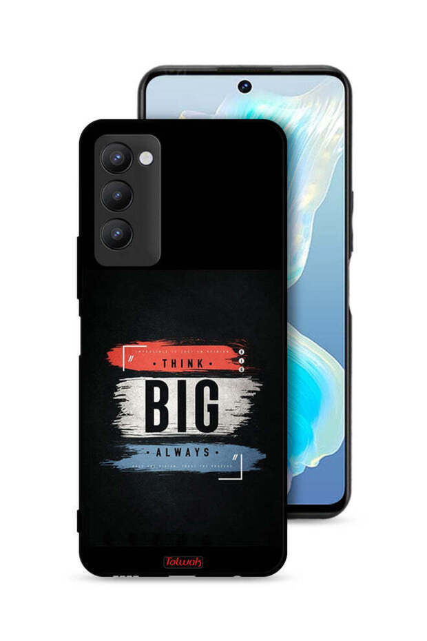 غطاء حماية لهاتف Tecno Camon 18 - فكر دائمًا بشكل كبير