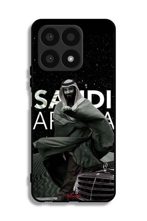 غطاء حماية لهاتف Honor X8a - ولي العهد محمد بن سلمان