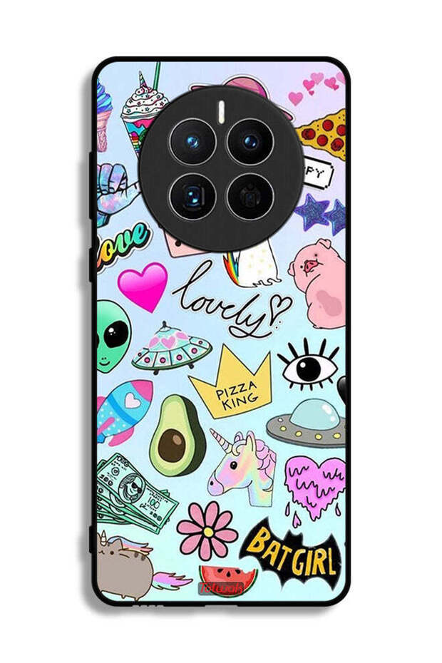 Huawei Mate 50E Protective Case Cover Lovely Stickers