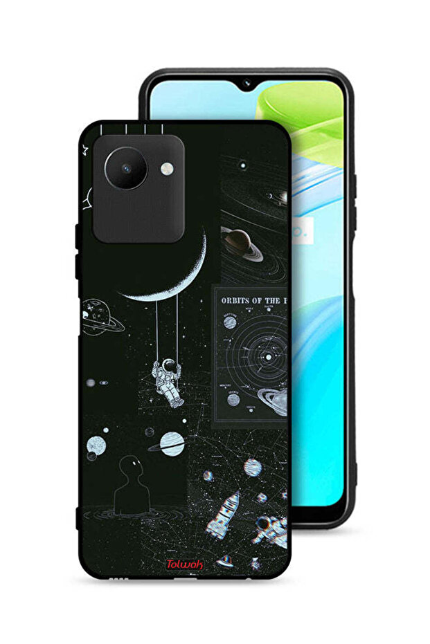غطاء حماية لهاتف Realme C30s - مدارات الكواكب