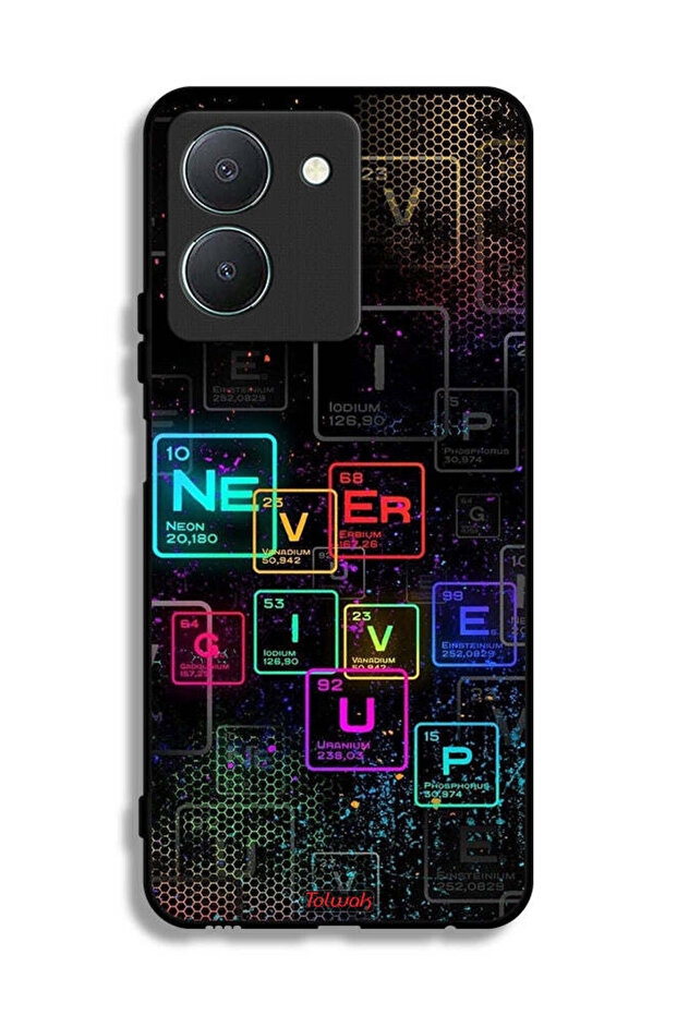 Vivo Y36 4G Protective Case Cover Never Give Up Art