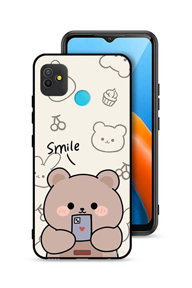 Tecno Pop 5 Protective Case Cover Smile Bear Art