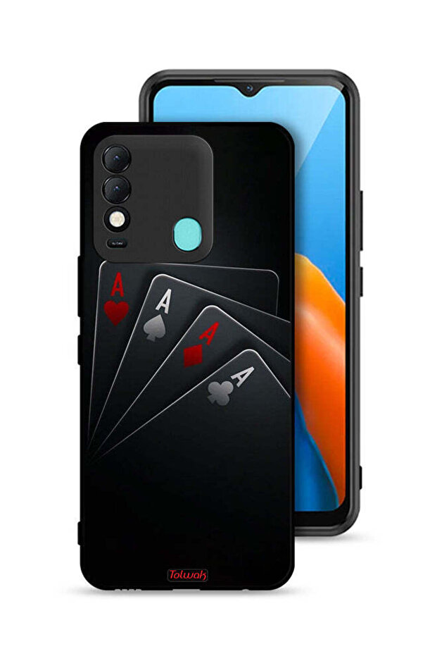 غطاء حماية لهاتف Tecno Spark 8 - بطاقات A