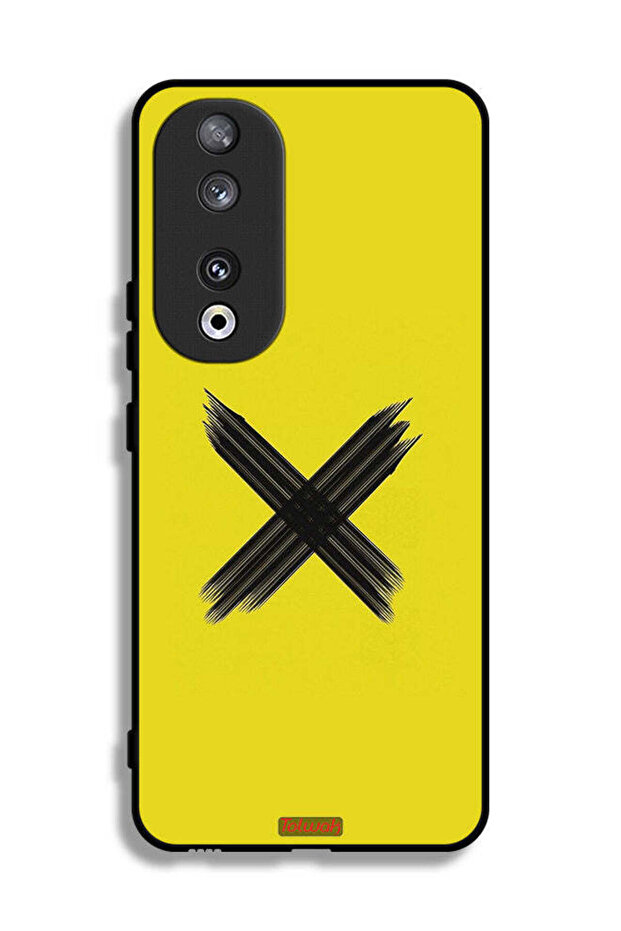 غطاء حماية لهاتف Honor 90 بنمط X - 1