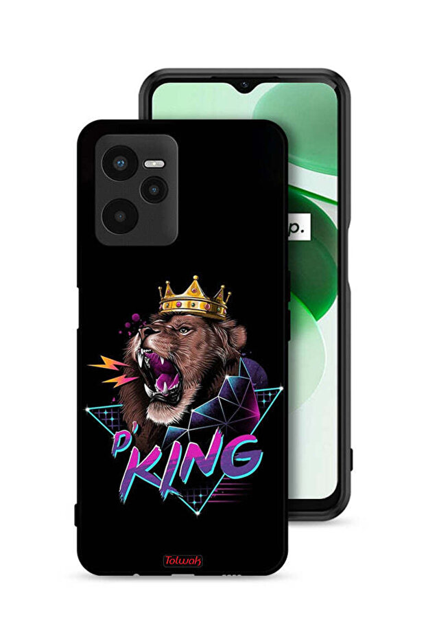 Realme C35 Protective Case Cover Lion King Art