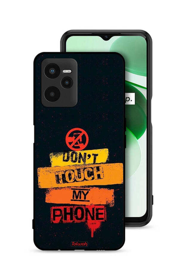 Realme C35 Protective Case Cover Do Not Touch My Phone