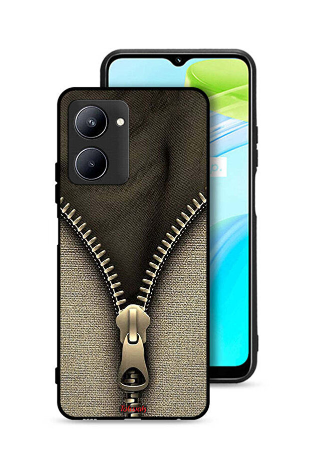 غطاء حماية بسحاب لهاتف Realme C33 - 1